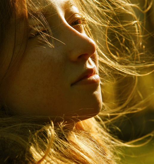 Portrait of Blonde Woman